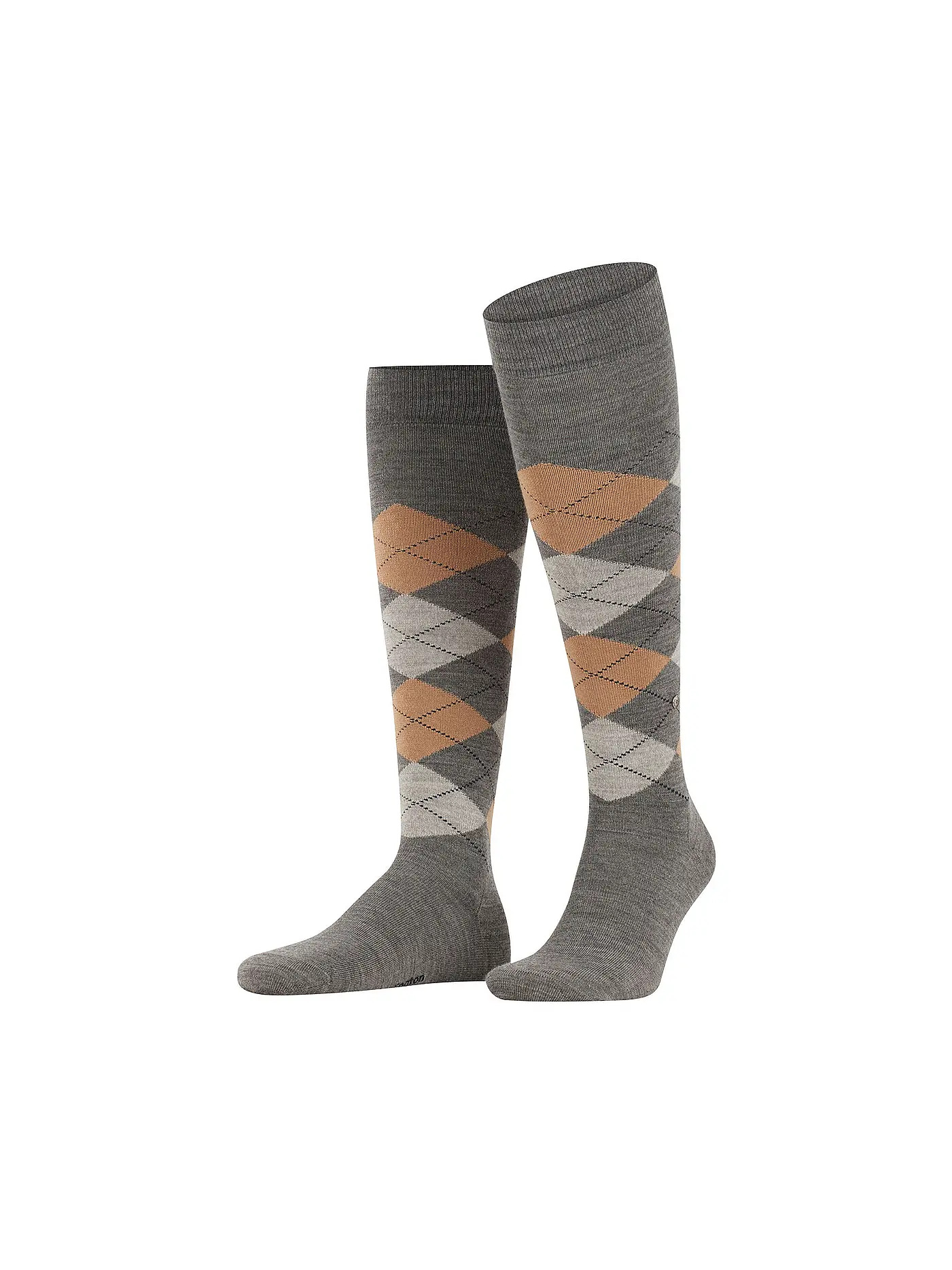 BURLINGTON | Herren Stutzen EDINBURGH 40-46 pebble | hellgrau